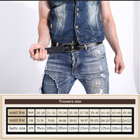 Luxury strap brand male vintage fancy jeans designer belt