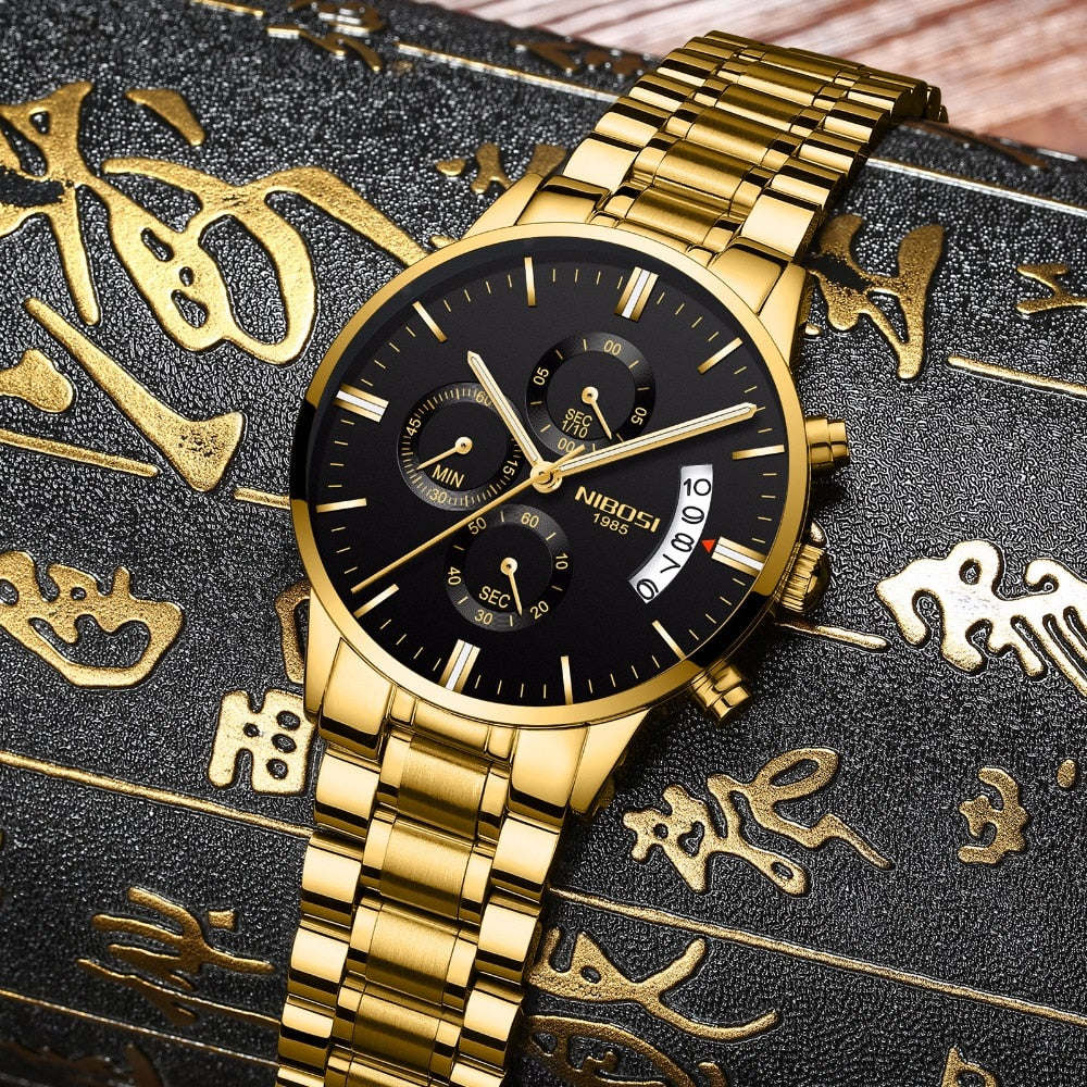 Luxury Famous Top Brand Men's Fashion Casual Dress Watch