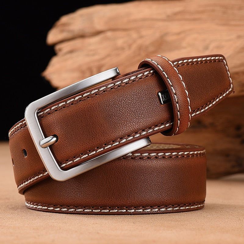 Luxury Designer Brown Vintage Waist Belt