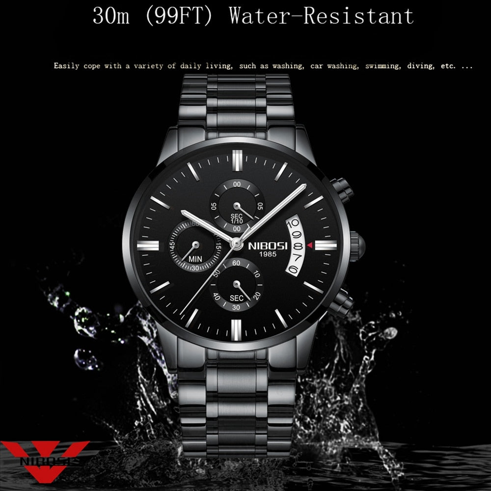 Luxury Famous Top Brand Men's Fashion Casual Dress Watch