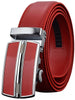 Luxury Automatic Buckle Genuine Leather Strap Black Brown Belt