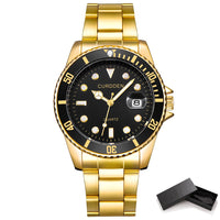 Top Luxury Brand Watch Man Gold Stainless Steel Relogio Masculino Watch