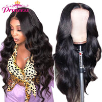 HD Transparent Lace Front Pre-Plucked Human Hair Wigs