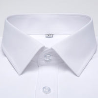 Men's Long Sleeve Standard-fit Solid Basic Dress Shirt