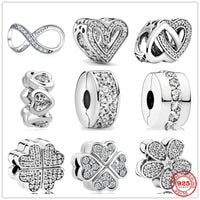 New 925 Sterling Silver Sparkling Freehand Jewelry For Women