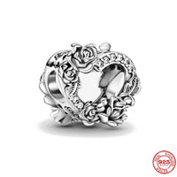 New 925 Sterling Silver Sparkling Freehand Jewelry For Women