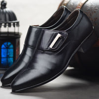 Leather Formal Shoes Men Slip On Office Shoes