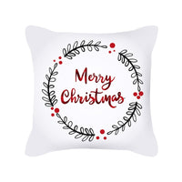 45cm Merry Christmas Decorations For Home Christmas Cushion Cover Pillowcase Happy New Year Decorations 2023 Navidad Acsesirios