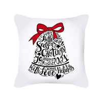 45cm Merry Christmas Decorations For Home Christmas Cushion Cover Pillowcase Happy New Year Decorations 2023 Navidad Acsesirios