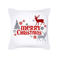 45cm Merry Christmas Decorations For Home Christmas Cushion Cover Pillowcase Happy New Year Decorations 2023 Navidad Acsesirios