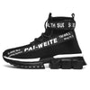 Men's Sneakers New High Top Socks High Fashion Men's Shoes Men's Casual Non Slip Men's Shoes Breathable Shoes Fashion Large 46