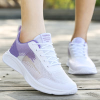 Lightweight Women Casual Shoes Breathable Female Vulcanized Shoes Non-Slip Women's Sneaker Outdoor Mesh Flats 2023 Free Shipping