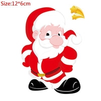 Merry Christmas Wall Window Stickers Christmas Decorations For Home Navidad 2022 Christmas Ornaments Gift Happy New Year 2023