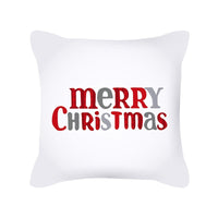 45cm Merry Christmas Decorations For Home Christmas Cushion Cover Pillowcase Happy New Year Decorations 2023 Navidad Acsesirios