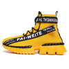 Men's Sneakers New High Top Socks High Fashion Men's Shoes Men's Casual Non Slip Men's Shoes Breathable Shoes Fashion Large 46