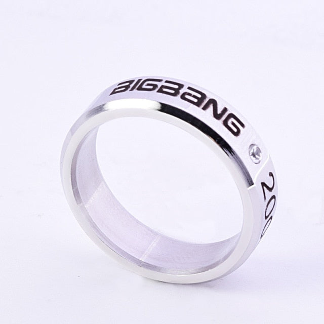 Kpop Stray Kids Alloy Ring Simple Fashion style for Lover fans gift collection Wanna One Bigbang Finger ring kpop stray kids