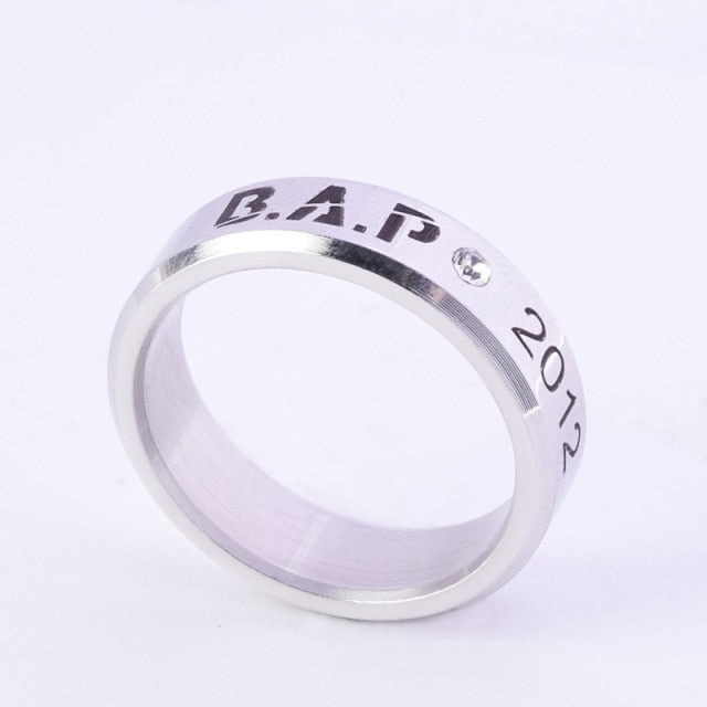 Kpop Stray Kids Alloy Ring Simple Fashion style for Lover fans gift collection Wanna One Bigbang Finger ring kpop stray kids