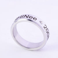 Kpop Stray Kids Alloy Ring Simple Fashion style for Lover fans gift collection Wanna One Bigbang Finger ring kpop stray kids