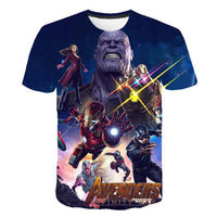 Summer Fashion Children Spider-mαn 3D Cartoon Movie T-shirt Children Boys Short Sleeves Tees Baby Kids Tops For Girls Clothes