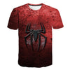 Summer Fashion Children Spider-mαn 3D Cartoon Movie T-shirt Children Boys Short Sleeves Tees Baby Kids Tops For Girls Clothes